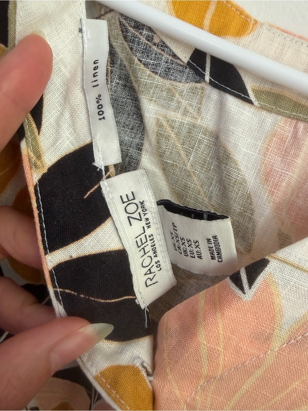 Rachel Zoe Linen Top - Picture 3 of 4